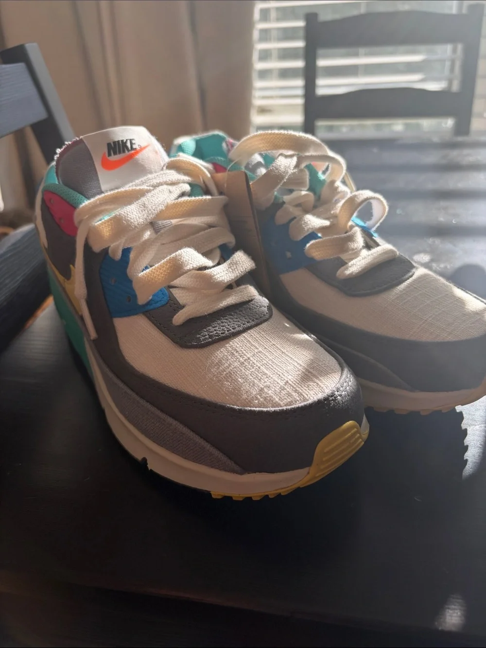 Nike Air Max 90 Air Sprung Caterpillar GS Grade School Size 5.5Y DN4415 001